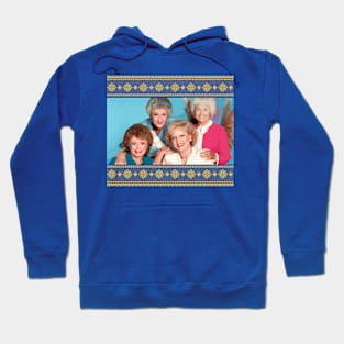 Golden Girls Pattern Hoodie